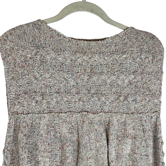 Vintage Toffee silk wool blend lightweight sleeveless sweater size small - Picture 2 of 8